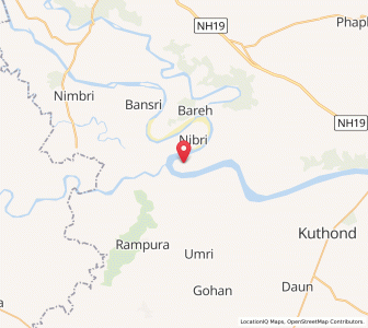 Map of Gunj Khurd, Uttar Pradesh