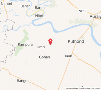 Map of Guplapur, Uttar Pradesh