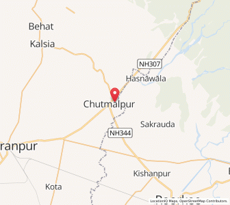 Map of Guramb, Uttar Pradesh