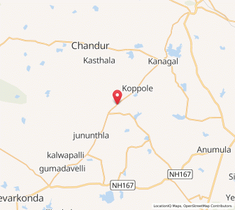 Map of Gurampod, Andhra Pradesh