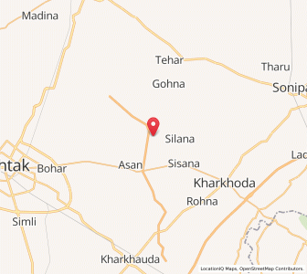 Map of Gurar, Haryana