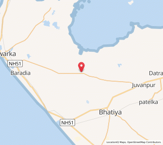 Map of Gurgat, Gujarat