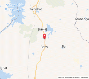 Map of Gurj, Uttar Pradesh