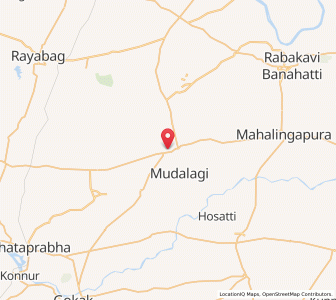 Map of Gurlapur, Karnataka