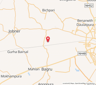 Map of Gurliya, Rajasthan