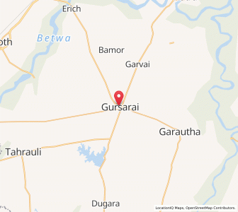 Map of Gursarai, Uttar Pradesh