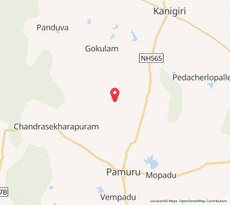 Map of Guruvajipeta, Andhra Pradesh