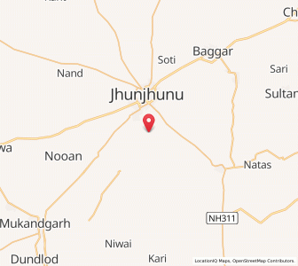 Map of Gusain ki Dhani, Rajasthan