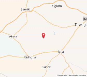 Map of Gusain Purwa, Uttar Pradesh