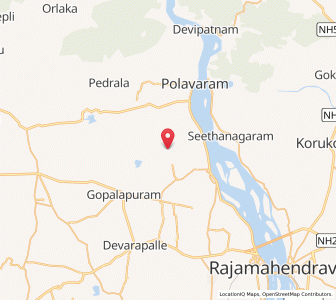 Map of Gutala, Andhra Pradesh