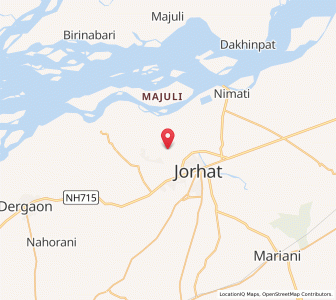 Map of Habialgaon, Assam