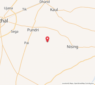 Map of Habri, Haryana