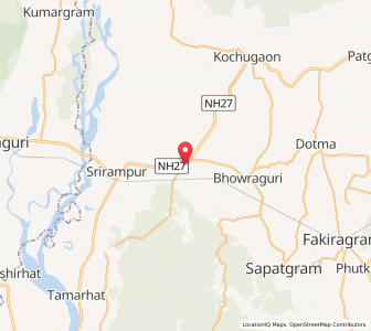 Map of Habrubil, Assam