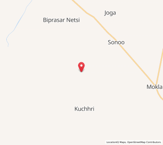Map of Habur, Rajasthan