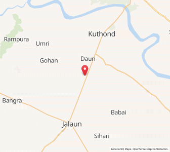 Map of Hadrukh, Uttar Pradesh
