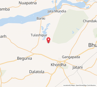 Map of Haladia, Odisha