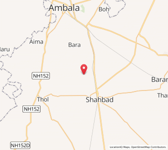 Map of Haldaheri, Haryana