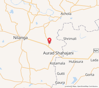 Map of Halgar, Maharashtra