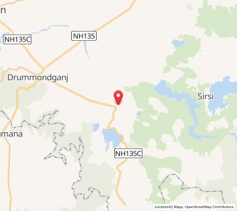 Map of Halia, Madhya Pradesh