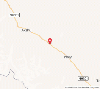 Map of Hamiling, Kashmir