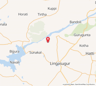 Map of Hanchnal, Karnataka