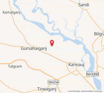 Map of Hanmantkhera, Uttar Pradesh