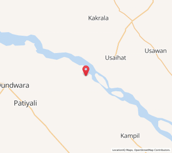 Map of Hansi Nagla, Uttar Pradesh