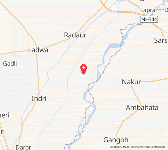 Map of Hansu Majra, Haryana