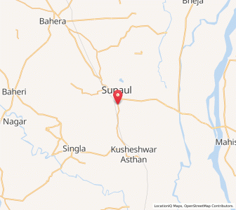 Map of Hanti, Bihar