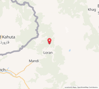 Map of Hapatpathri, Kashmir