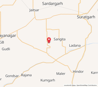 Map of Har Daswali, Rajasthan