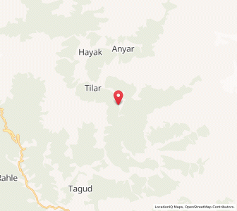 Map of Haraz, Kashmir