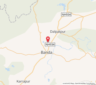 Map of Hardauni, Madhya Pradesh
