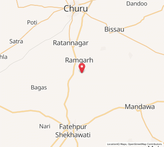 Map of Hardyalpura, Rajasthan