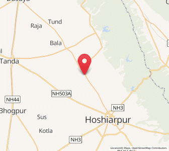 Map of Hariana, Punjab