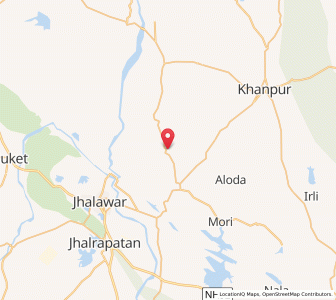 Map of Harigarh, Rajasthan