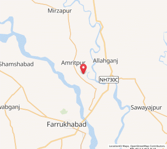 Map of Hariharpur Birpur, Uttar Pradesh