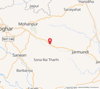 Map of Hariharpur, Jharkhand