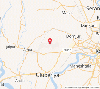 Map of Harinarayanpur, West Bengal