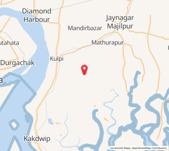 Map of Harindanga, West Bengal