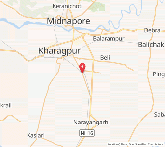 Map of Haripur Kismat, West Bengal