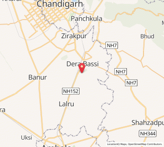Map of Haripur Kora, Punjab