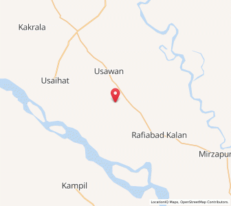 Map of Harju Nagla, Uttar Pradesh