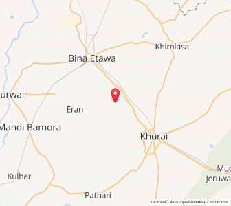 Map of Harkari, Madhya Pradesh
