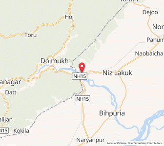 Map of Harmutigaon, Arunachal Pradesh