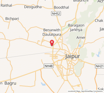 Map of Harnathpura, Rajasthan