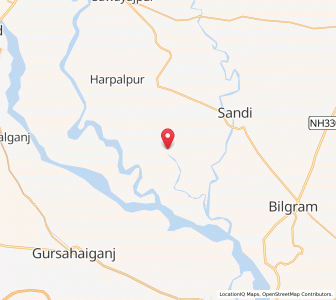 Map of Harpalapur, Uttar Pradesh