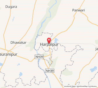 Map of Harpalpur, Punjab