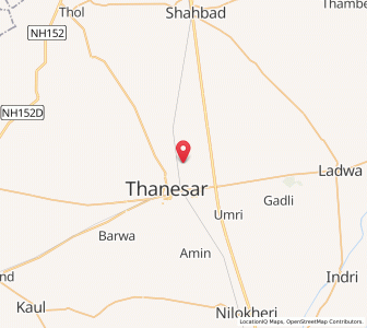 Map of Harrapur, Haryana
