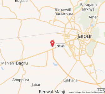 Map of Harsampura, Rajasthan